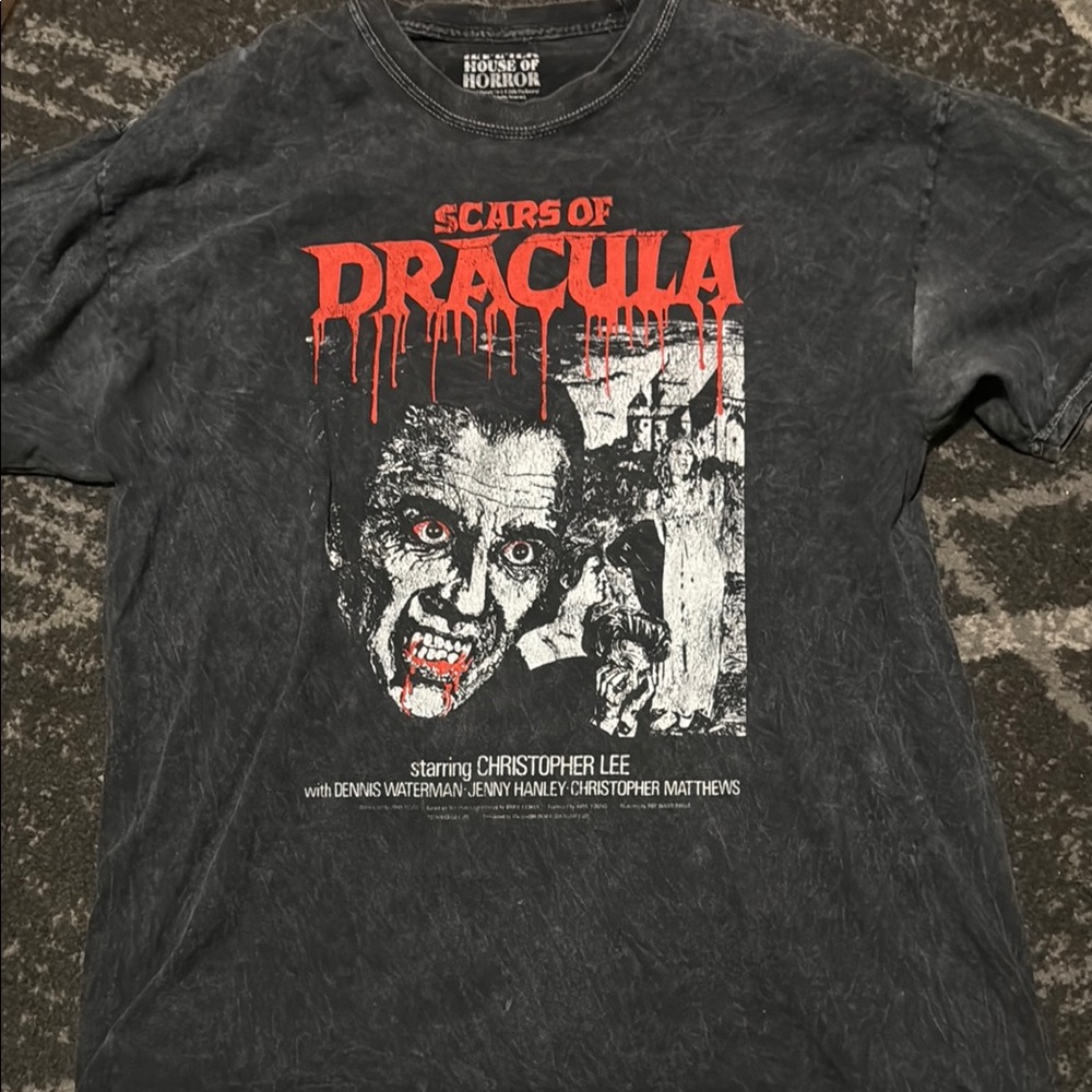 Horror Graphic Black T-Shirt